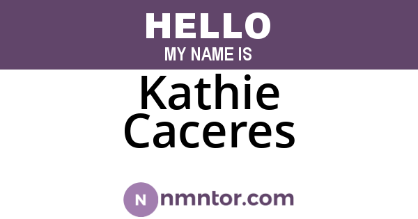 Kathie Caceres