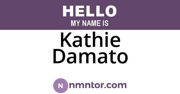 Kathie Damato