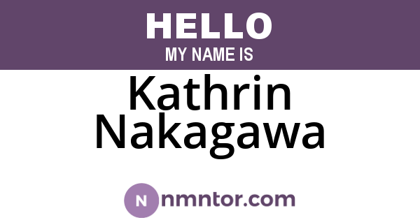 Kathrin Nakagawa