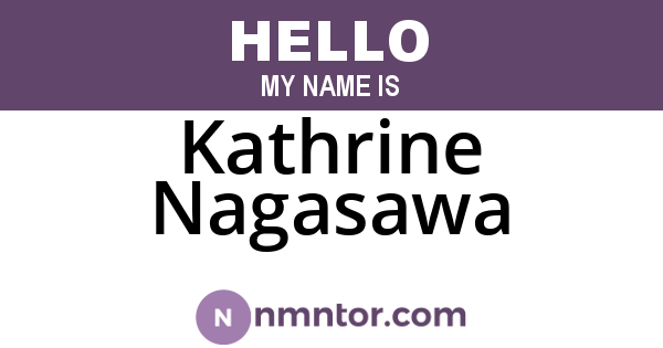 Kathrine Nagasawa