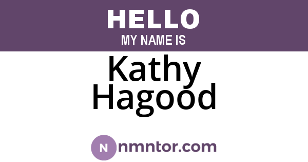Kathy Hagood