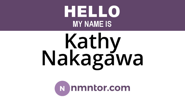 Kathy Nakagawa