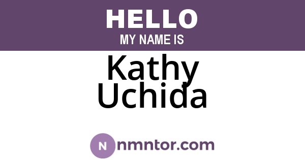 Kathy Uchida