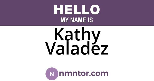 Kathy Valadez