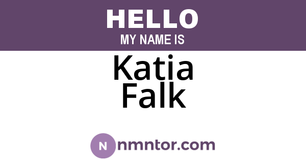 Katia Falk
