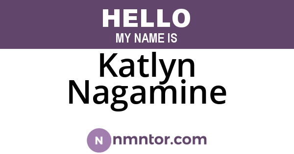 Katlyn Nagamine