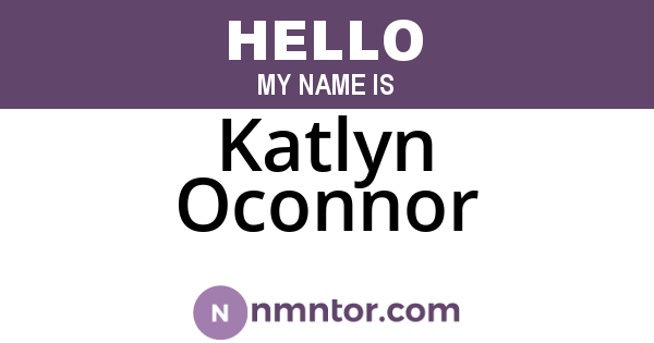 Katlyn Oconnor