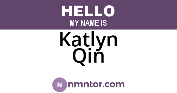 Katlyn Qin
