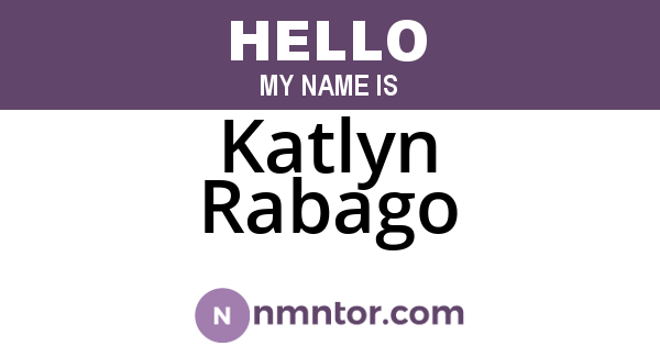 Katlyn Rabago