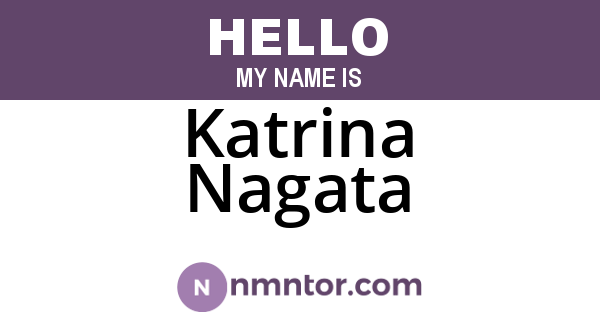 Katrina Nagata