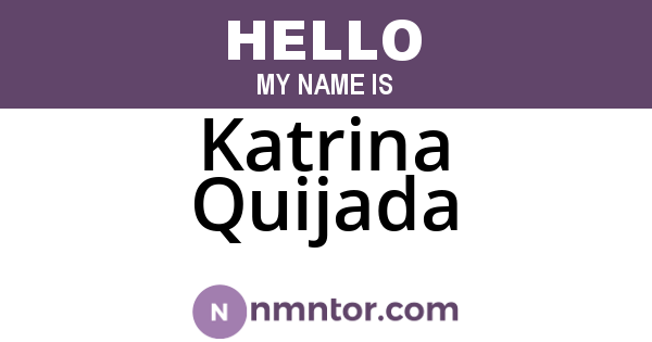 Katrina Quijada