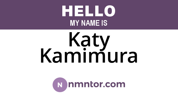 Katy Kamimura