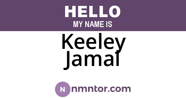 Keeley Jamal