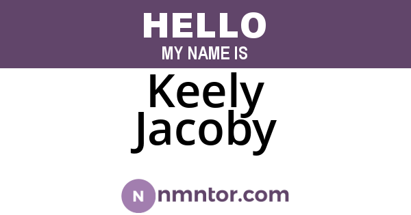 Keely Jacoby