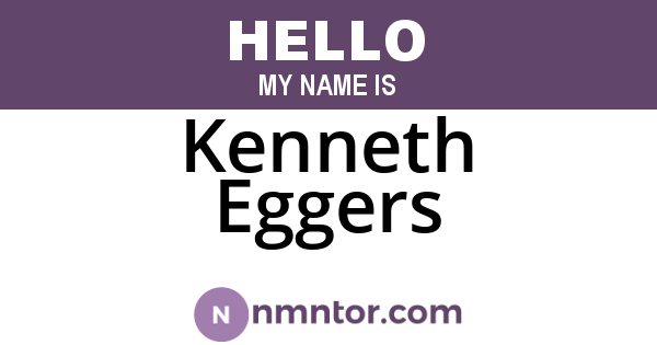 Kenneth Eggers