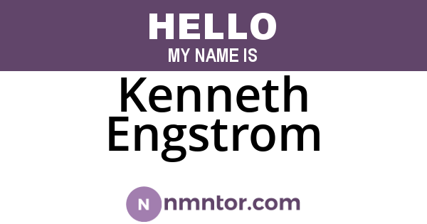 Kenneth Engstrom