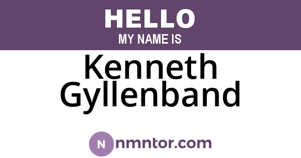 Kenneth Gyllenband