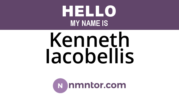 Kenneth Iacobellis