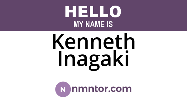 Kenneth Inagaki