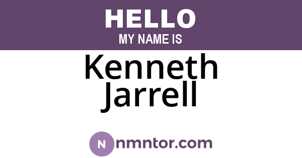 Kenneth Jarrell