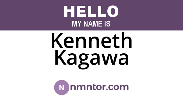 Kenneth Kagawa