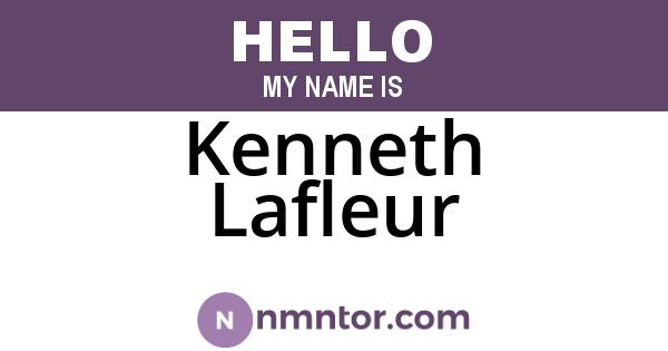 Kenneth Lafleur