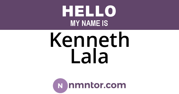 Kenneth Lala