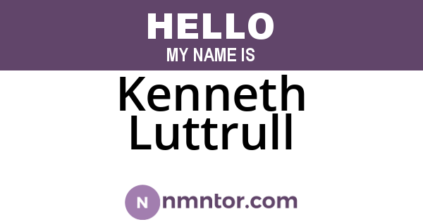 Kenneth Luttrull