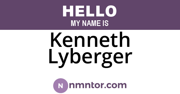Kenneth Lyberger