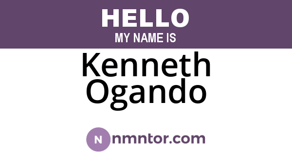 Kenneth Ogando