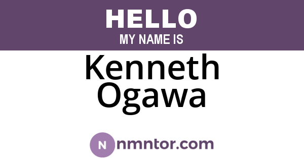 Kenneth Ogawa