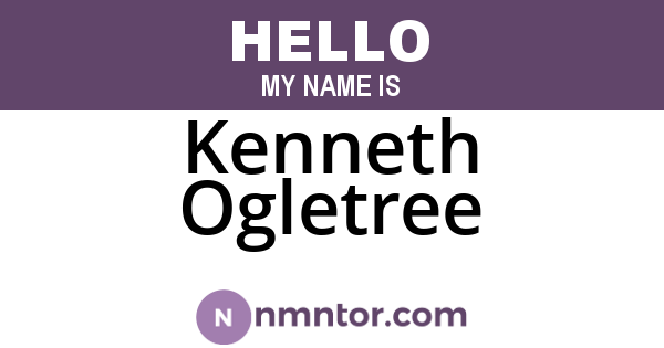 Kenneth Ogletree