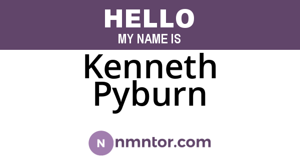 Kenneth Pyburn