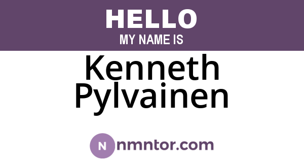 Kenneth Pylvainen