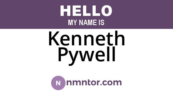 Kenneth Pywell