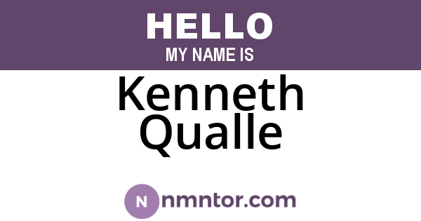 Kenneth Qualle