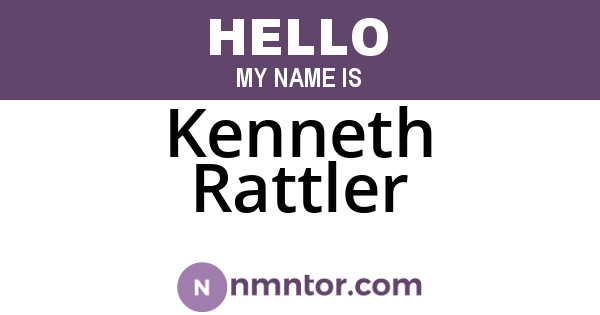 Kenneth Rattler