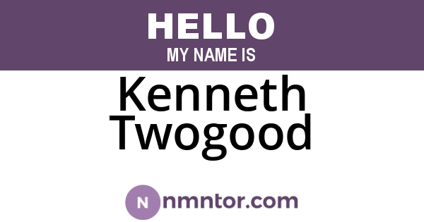 Kenneth Twogood