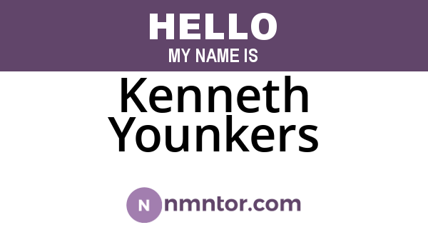 Kenneth Younkers
