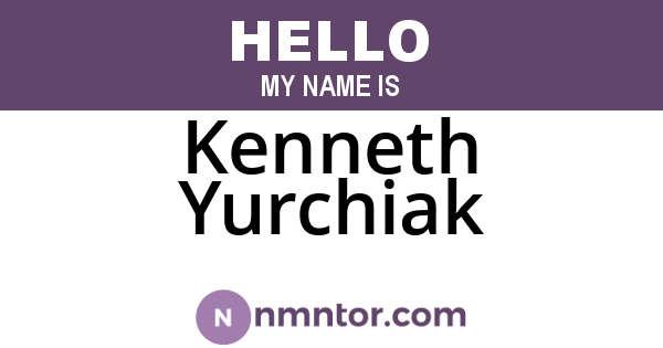 Kenneth Yurchiak