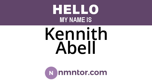 Kennith Abell