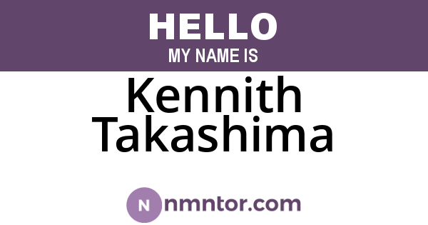 Kennith Takashima