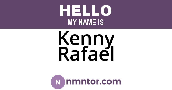Kenny Rafael