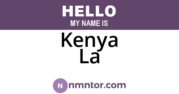 Kenya La