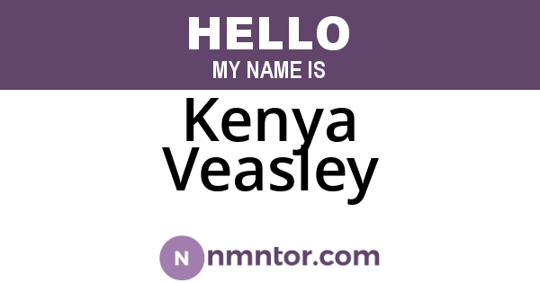 Kenya Veasley