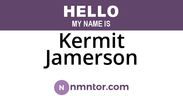 Kermit Jamerson
