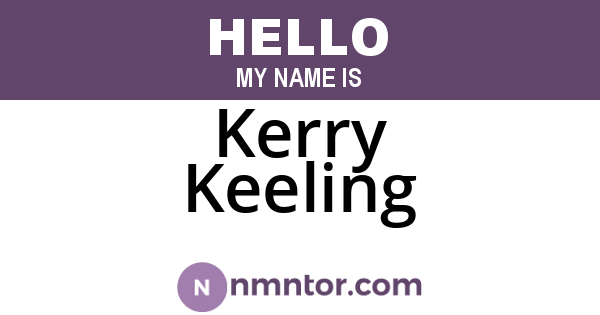 Kerry Keeling