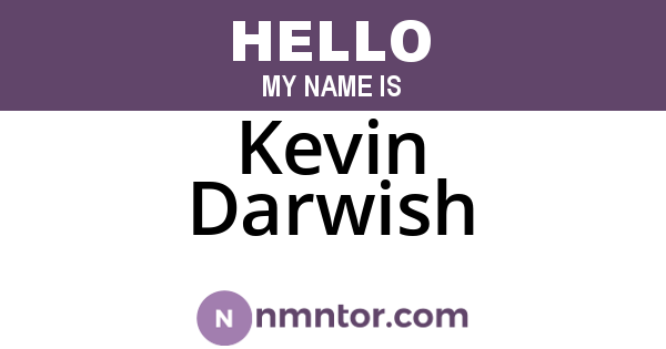 Kevin Darwish