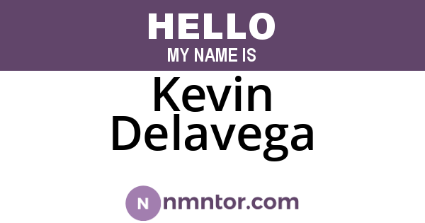 Kevin Delavega