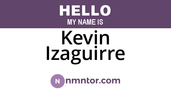Kevin Izaguirre